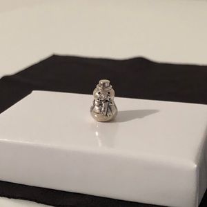 Snowman Pandora Charm